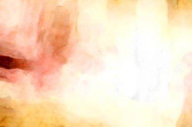 Soyut suluboya sanat eserleri. Fırça boyalı dijital resim. Renkli yaratıcı suluboya çizimi.