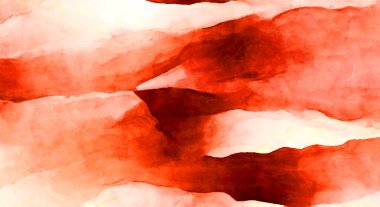 Soyut suluboya sanat eserleri. Fırça boyalı dijital resim. Renkli yaratıcı suluboya çizimi.