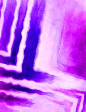 Soyut suluboya sanat eserleri. Fırça boyalı dijital resim. Renkli yaratıcı suluboya çizimi.