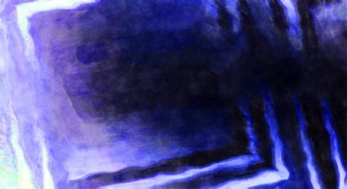 Soyut suluboya sanat eserleri. Fırça boyalı dijital resim. Renkli yaratıcı suluboya çizimi.