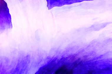 Soyut suluboya sanat eserleri. Fırça boyalı dijital resim. Renkli yaratıcı suluboya çizimi.