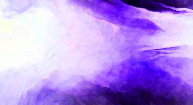 Soyut suluboya sanat eserleri. Fırça boyalı dijital resim. Renkli yaratıcı suluboya çizimi.