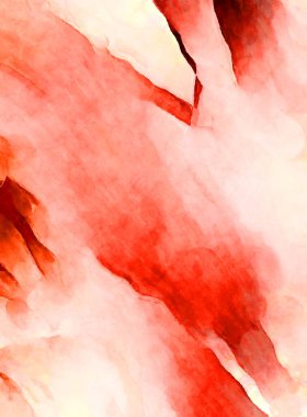 Soyut suluboya sanat eserleri. Fırça boyalı dijital resim. Renkli yaratıcı suluboya çizimi.