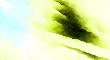 Soyut suluboya sanat eserleri. Fırça boyalı dijital resim. Renkli yaratıcı suluboya çizimi.