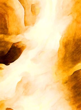 Soyut suluboya sanat eserleri. Fırça boyalı dijital resim. Renkli yaratıcı suluboya çizimi.