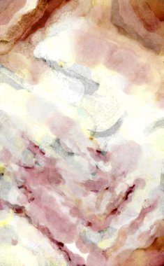 Soyut suluboya sanat eserleri. Fırça boyalı dijital resim. Renkli yaratıcı suluboya çizimi.