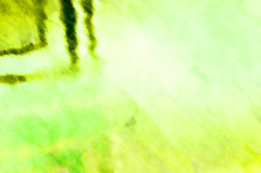 Soyut suluboya sanat eserleri. Fırça boyalı dijital resim. Renkli yaratıcı suluboya çizimi.