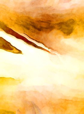 Soyut suluboya sanat eserleri. Fırça boyalı dijital resim. Renkli yaratıcı suluboya çizimi.