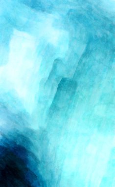 Soyut suluboya sanat eserleri. Fırça boyalı dijital resim. Renkli yaratıcı suluboya çizimi.