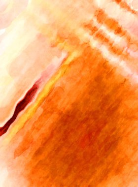 Soyut suluboya sanat eserleri. Fırça boyalı dijital resim. Renkli yaratıcı suluboya çizimi.