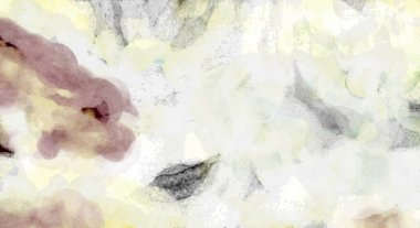 Soyut suluboya sanat eserleri. Fırça boyalı dijital resim. Renkli yaratıcı suluboya çizimi.