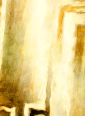 Soyut suluboya sanat eserleri. Fırça boyalı dijital resim. Renkli yaratıcı suluboya çizimi.