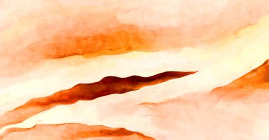 Soyut suluboya sanat eserleri. Fırça boyalı dijital resim. Renkli yaratıcı suluboya çizimi.