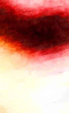 Soyut suluboya sanat eserleri. Fırça boyalı dijital resim. Renkli yaratıcı suluboya çizimi.