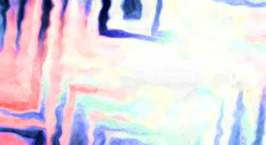 Soyut suluboya sanat eserleri. Fırça boyalı dijital resim. Renkli yaratıcı suluboya çizimi.