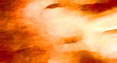 Soyut suluboya sanat eserleri. Fırça boyalı dijital resim. Renkli yaratıcı suluboya çizimi.