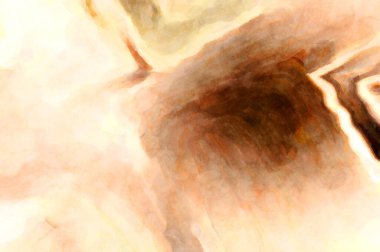 Soyut suluboya sanat eserleri. Fırça boyalı dijital resim. Renkli yaratıcı suluboya çizimi.