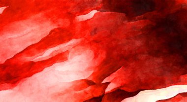 Soyut suluboya sanat eserleri. Fırça boyalı dijital resim. Renkli yaratıcı suluboya çizimi.