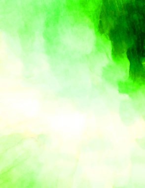 Soyut suluboya sanat eserleri. Fırça boyalı dijital resim. Renkli yaratıcı suluboya çizimi.