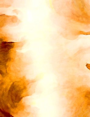 Soyut suluboya sanat eserleri. Fırça boyalı dijital resim. Renkli yaratıcı suluboya çizimi.