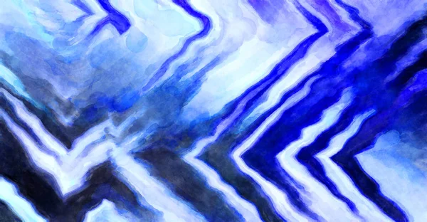 Soyut suluboya sanat eserleri. Fırça boyalı dijital resim. Renkli yaratıcı suluboya çizimi.