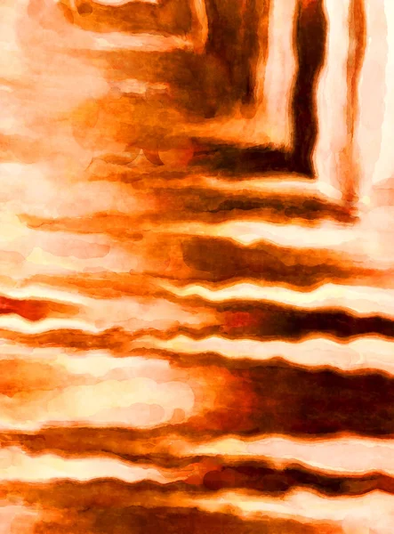 Expressief Abstract Aquarel Kunstwerk Borstel Geschilderd Digitale Kunst Schilderen Kleurrijke — Stockfoto