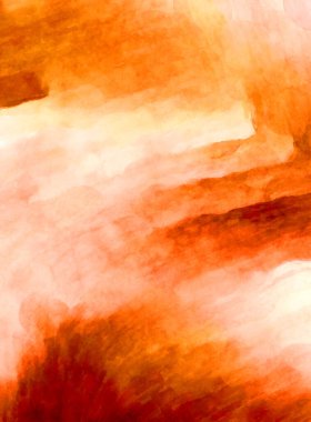 Soyut suluboya sanat eserleri. Fırça boyalı dijital resim. Renkli yaratıcı suluboya çizimi.