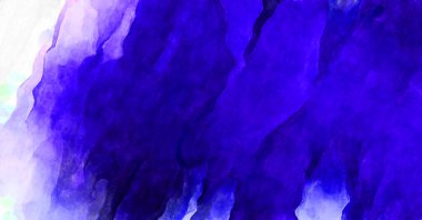 Soyut suluboya sanat eserleri. Fırça boyalı dijital resim. Renkli yaratıcı suluboya çizimi.