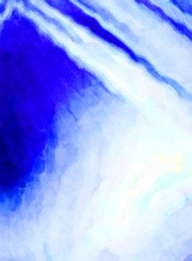 Soyut suluboya sanat eserleri. Fırça boyalı dijital resim. Renkli yaratıcı suluboya çizimi.