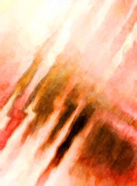 Soyut suluboya sanat eserleri. Fırça boyalı dijital resim. Renkli yaratıcı suluboya çizimi.