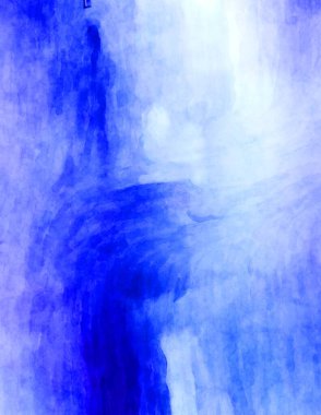 Soyut suluboya sanat eserleri. Fırça boyalı dijital resim. Renkli yaratıcı suluboya çizimi.