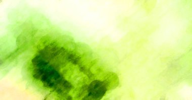 Soyut suluboya sanat eserleri. Fırça boyalı dijital resim. Renkli yaratıcı suluboya çizimi.