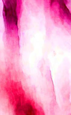 Soyut suluboya sanat eserleri. Fırça boyalı dijital resim. Renkli yaratıcı suluboya çizimi.