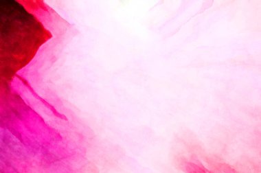 Soyut suluboya sanat eserleri. Fırça boyalı dijital resim. Renkli yaratıcı suluboya çizimi.