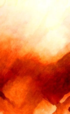 Soyut suluboya sanat eserleri. Fırça boyalı dijital resim. Renkli yaratıcı suluboya çizimi.