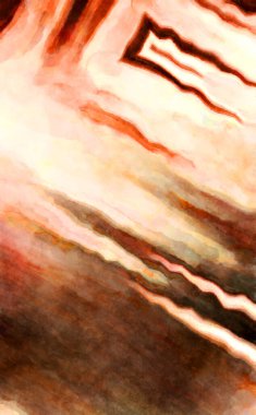 Soyut suluboya sanat eserleri. Fırça boyalı dijital resim. Renkli yaratıcı suluboya çizimi.