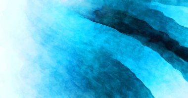 Soyut suluboya sanat eserleri. Fırça boyalı dijital resim. Renkli yaratıcı suluboya çizimi.