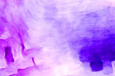 Soyut suluboya sanat eserleri. Fırça boyalı dijital resim. Renkli yaratıcı suluboya çizimi.