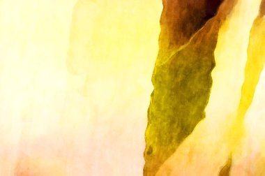 Soyut suluboya sanat eserleri. Fırça boyalı dijital resim. Renkli yaratıcı suluboya çizimi.