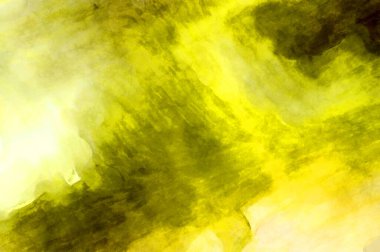 Soyut suluboya sanat eserleri. Fırça boyalı dijital resim. Renkli yaratıcı suluboya çizimi.