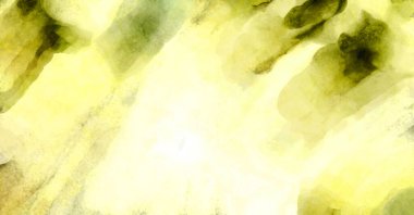 Soyut suluboya sanat eserleri. Fırça boyalı dijital resim. Renkli yaratıcı suluboya çizimi.