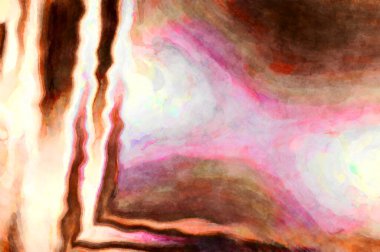 Soyut suluboya sanat eserleri. Fırça boyalı dijital resim. Renkli yaratıcı suluboya çizimi.