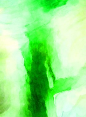 Soyut suluboya sanat eserleri. Fırça boyalı dijital resim. Renkli yaratıcı suluboya çizimi.