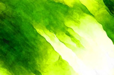 Soyut suluboya sanat eserleri. Fırça boyalı dijital resim. Renkli yaratıcı suluboya çizimi.