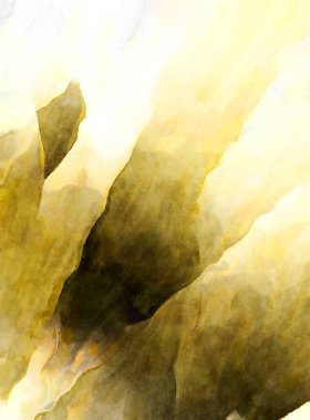 Soyut suluboya sanat eserleri. Fırça boyalı dijital resim. Renkli yaratıcı suluboya çizimi.