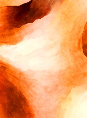 Soyut suluboya sanat eserleri. Fırça boyalı dijital resim. Renkli yaratıcı suluboya çizimi.