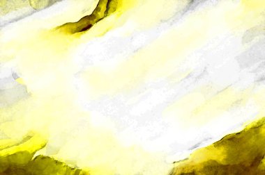 Soyut suluboya sanat eserleri. Fırça boyalı dijital resim. Renkli yaratıcı suluboya çizimi.