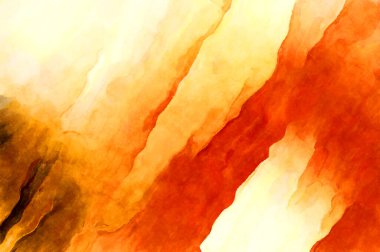 Soyut suluboya sanat eserleri. Fırça boyalı dijital resim. Renkli yaratıcı suluboya çizimi.