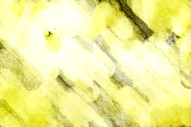 Soyut suluboya sanat eserleri. Fırça boyalı dijital resim. Renkli yaratıcı suluboya çizimi.