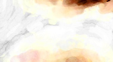 Soyut suluboya sanat eserleri. Fırça boyalı dijital resim. Renkli yaratıcı suluboya çizimi.